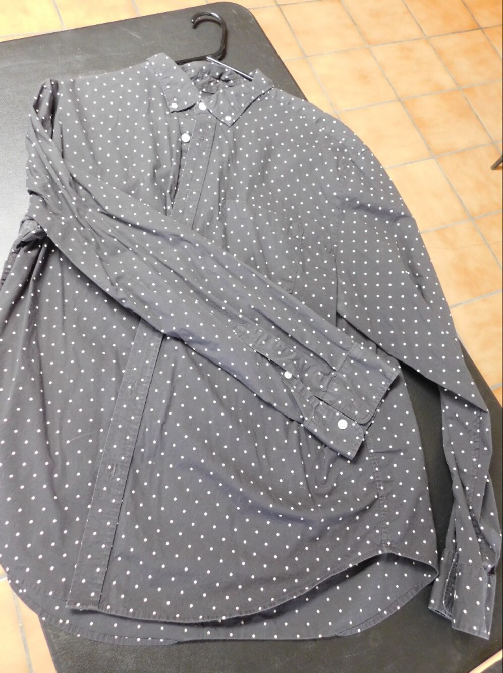 Men's Polka Dot Dress Shirt